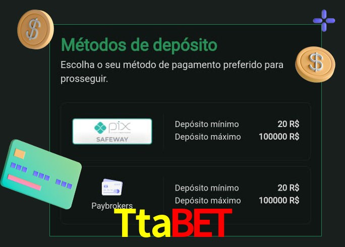 O cassino Ttabet oferece uma grande variedade de métodos de pagamento