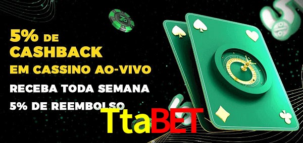 Promoções do cassino ao Vivo Ttabet